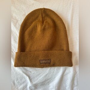 Levi's Tan Knit Beanie